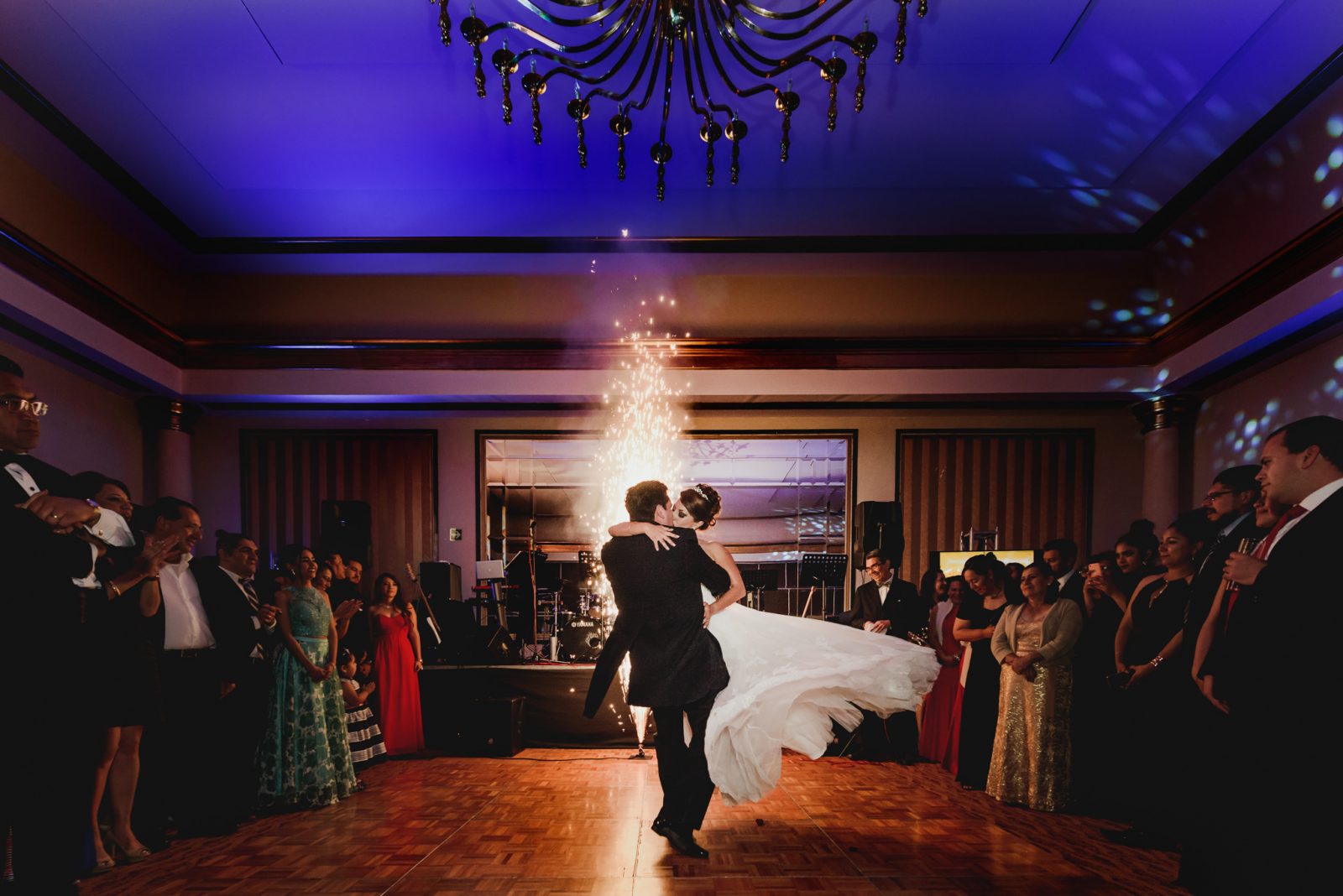 fotógrafos en una boda